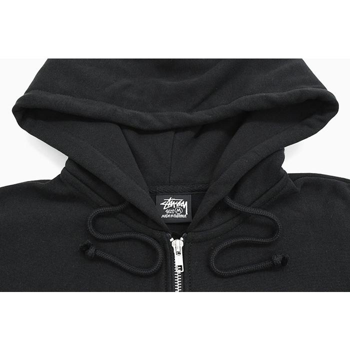 stussy ジップアップパーカー ブラック Stussy ジップアップパーカー M ブラック 大人気 Amazon.co.jp: STUSSY