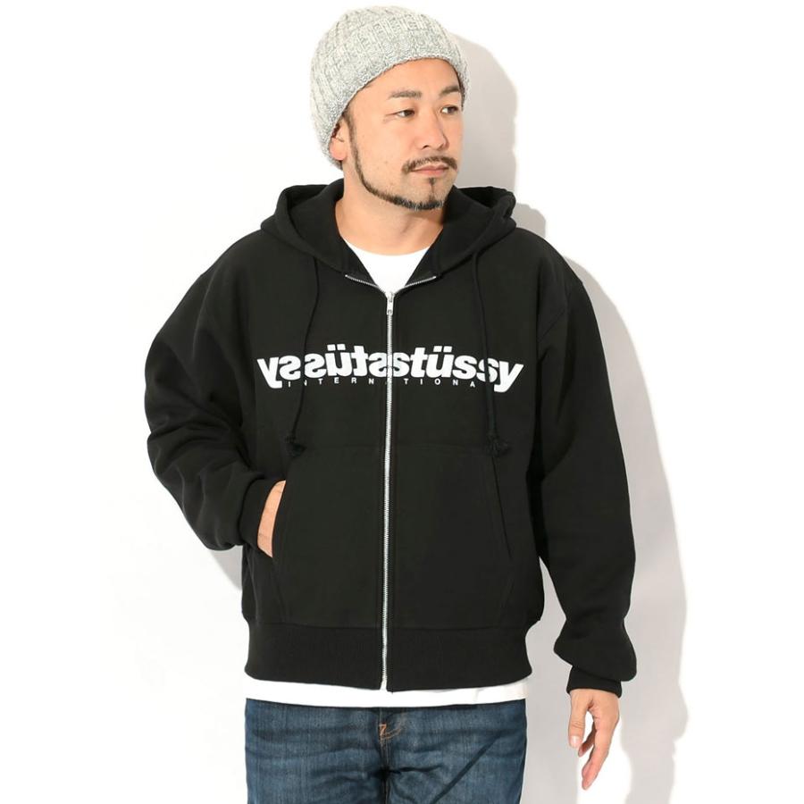STUSSY ステューシー パーカー ジップアップ メンズ Mirror ( full zip