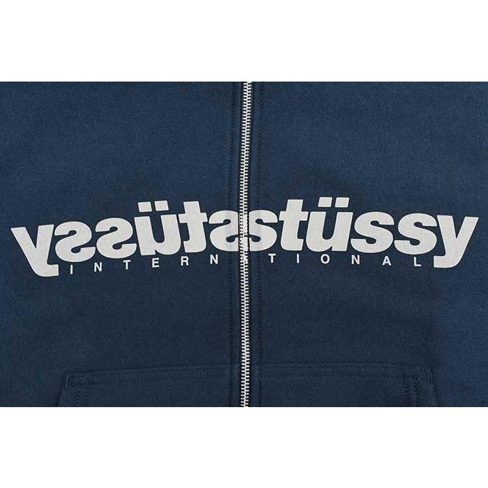 STUSSY（ステューシー） パーカー ジップアップ メンズ Mirror ( full