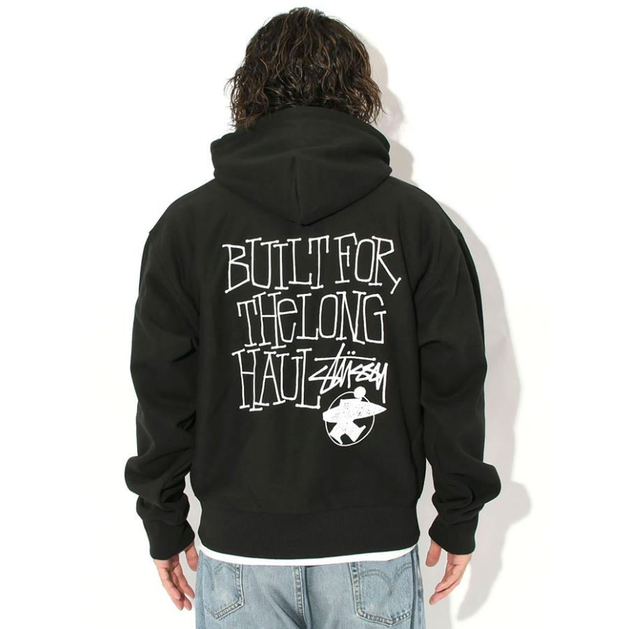 STUSSY（ステューシー） パーカー ジップアップ メンズ Long Haul