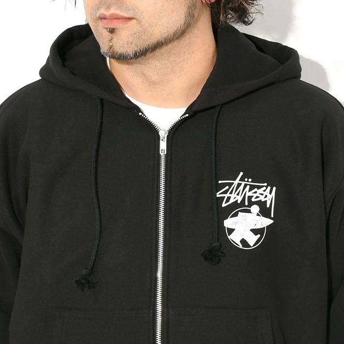 STUSSY（ステューシー） パーカー ジップアップ メンズ Long Haul