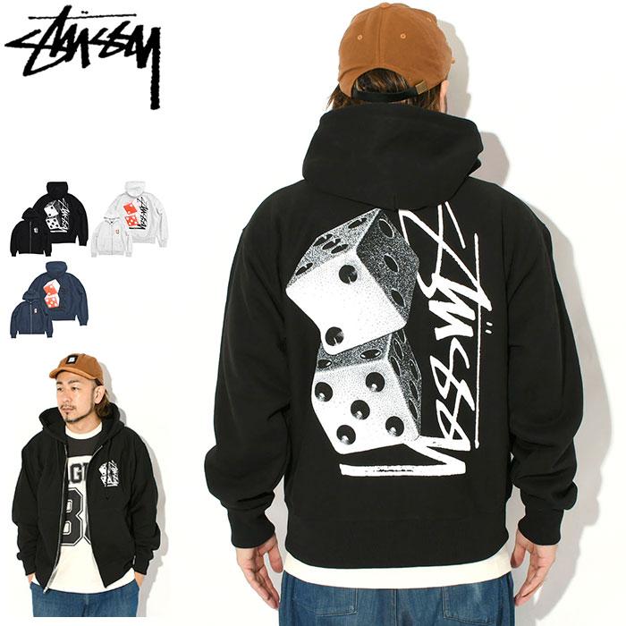STUSSY（ステューシー） パーカー ジップアップ メンズ Tall Dice