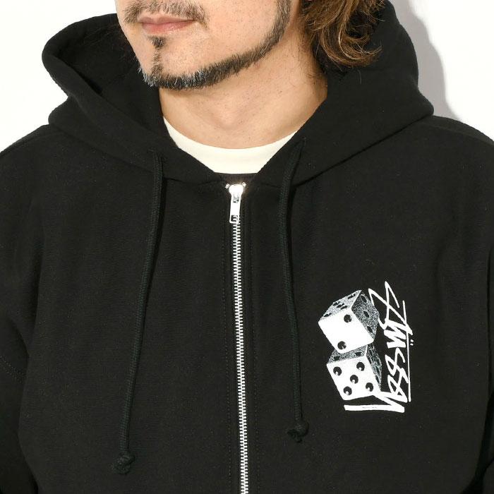 STUSSY（ステューシー） パーカー ジップアップ メンズ Tall Dice