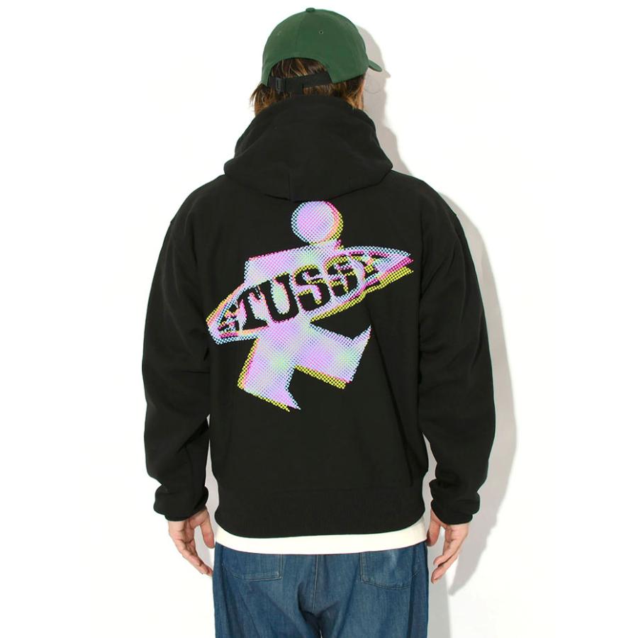 STUSSY（ステューシー） パーカー ジップアップ メンズ Dot Surf