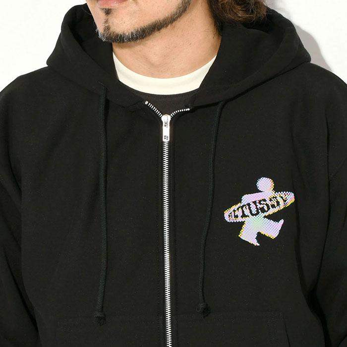 STUSSY（ステューシー） パーカー ジップアップ メンズ Dot Surf
