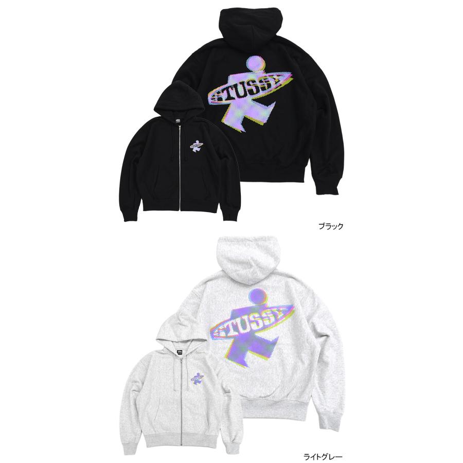 STUSSY（ステューシー） パーカー ジップアップ メンズ Dot Surf
