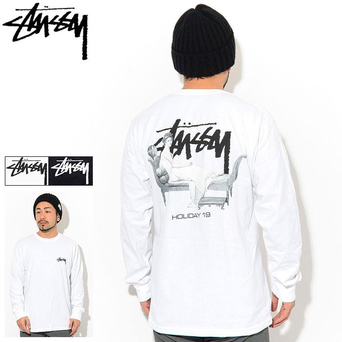 STUSSY ステューシー ロンT Tシャツ 長袖 メンズ Lounge