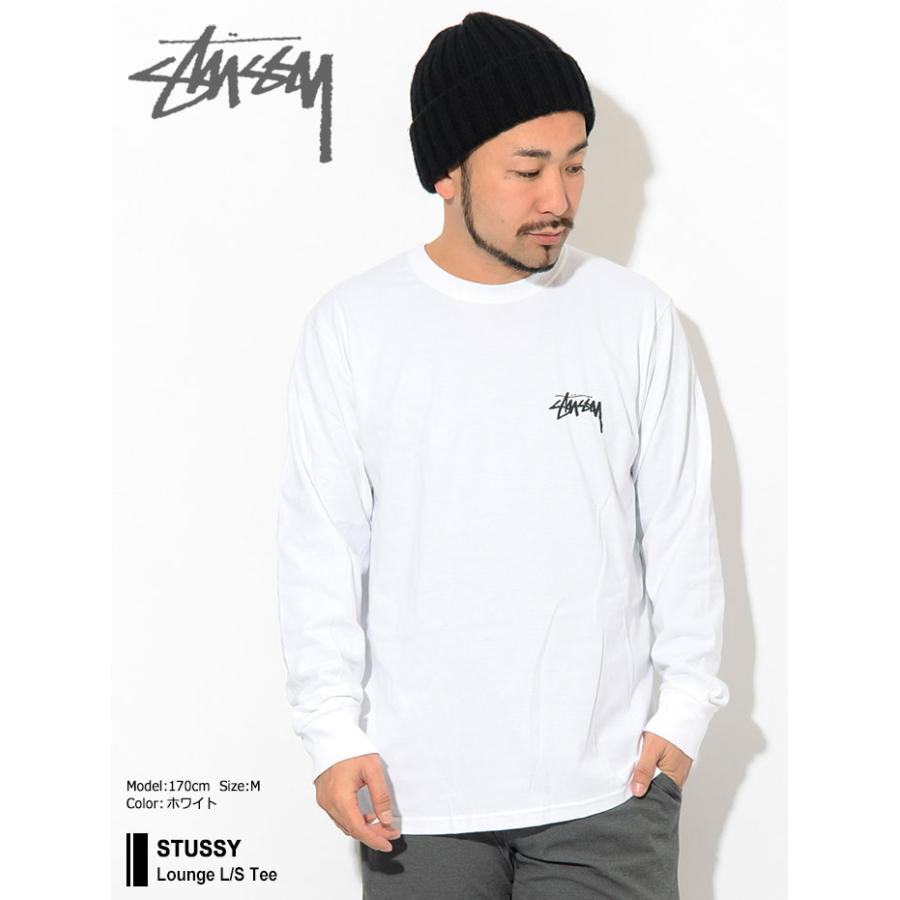 STUSSY ステューシー ロンT Tシャツ 長袖 メンズ Lounge