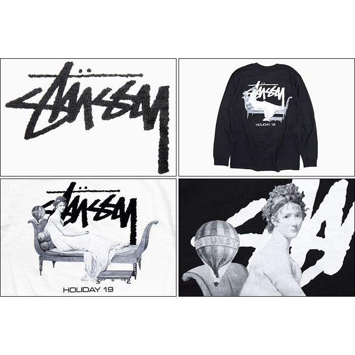 STUSSY ステューシー ロンT Tシャツ 長袖 メンズ Lounge