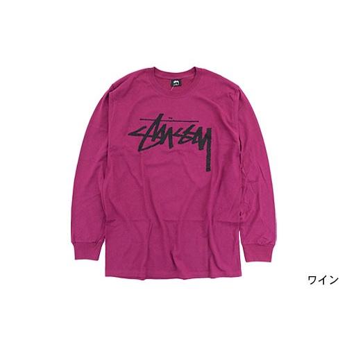 STUSSY（ステューシー） Tシャツ 長袖 メンズ Stock ( stussy tee T