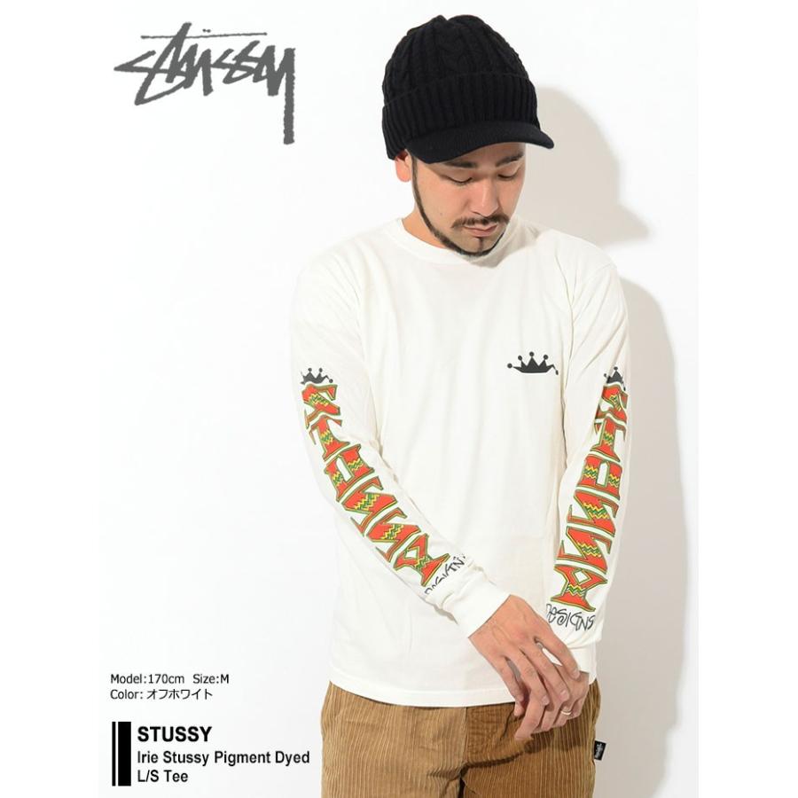 STUSSY（ステューシー） Tシャツ 長袖 メンズ Irie Stussy Pigment