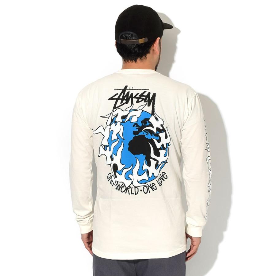 STUSSY（ステューシー） Tシャツ 長袖 メンズ One Love Pigment Dyed