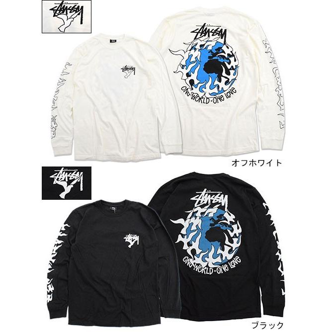 STUSSY（ステューシー） Tシャツ 長袖 メンズ One Love Pigment Dyed