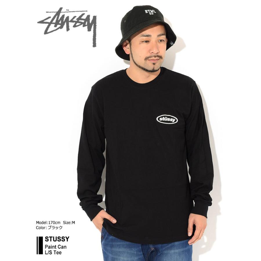 STUSSY（ステューシー） Tシャツ 長袖 メンズ Paint Can ( stussy tee