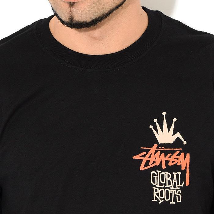 STUSSY（ステューシー） Tシャツ 長袖 メンズ Global Roots (stussy