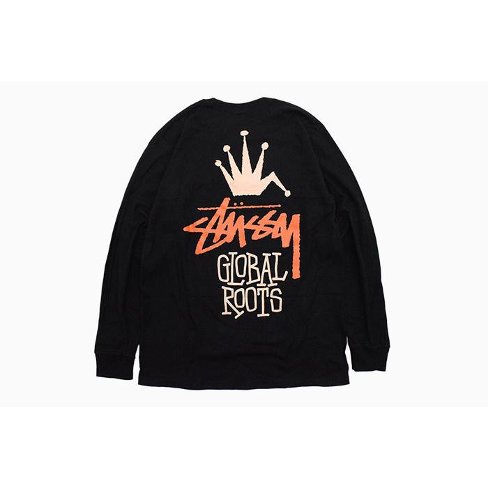STUSSY（ステューシー） Tシャツ 長袖 メンズ Global Roots (stussy