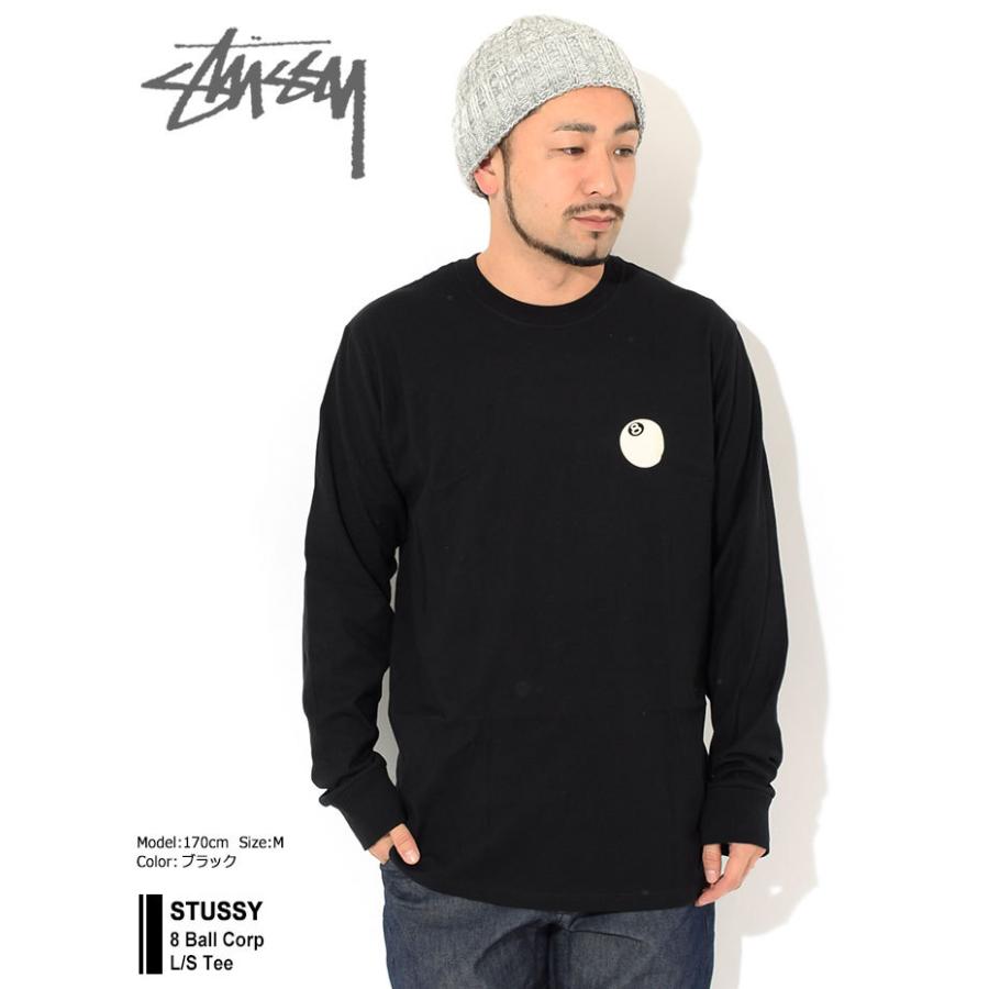 STUSSY ステューシー Tシャツ 長袖 メンズ 8 Ball Corp ( stussy STUSSY ステューシー Tシャツ 長袖 メンズ 8 Ball Corp ( stussy