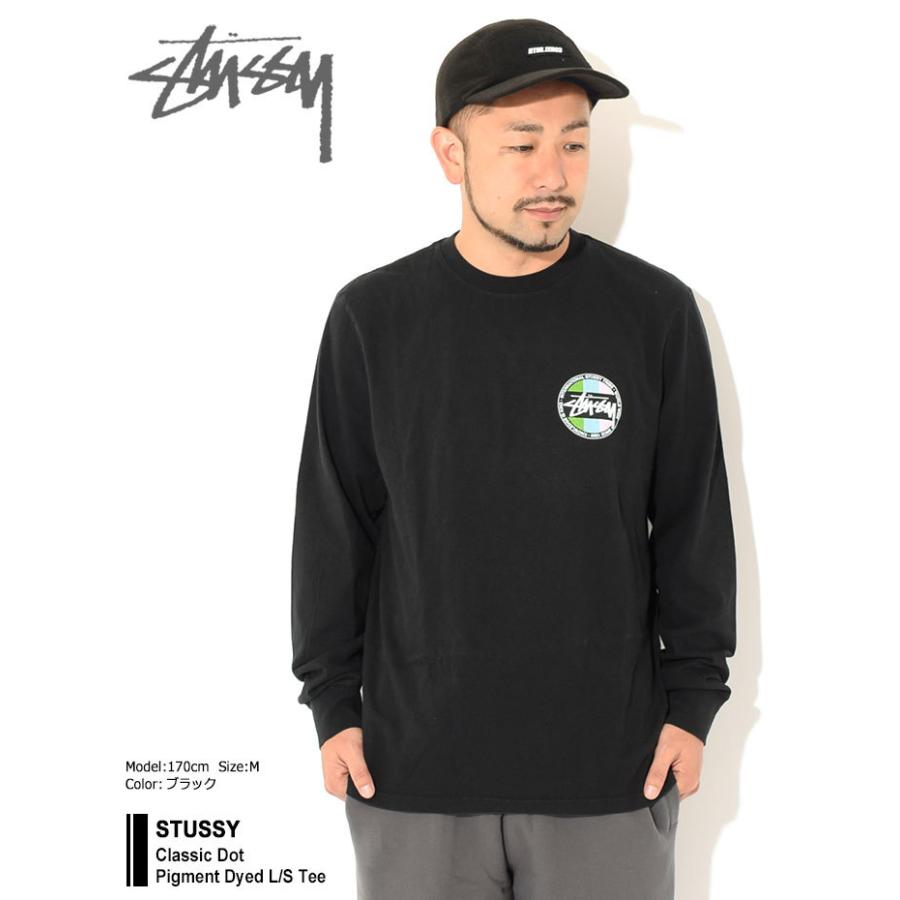STUSSY（ステューシー） Tシャツ 長袖 メンズ Classic Dot Pigment
