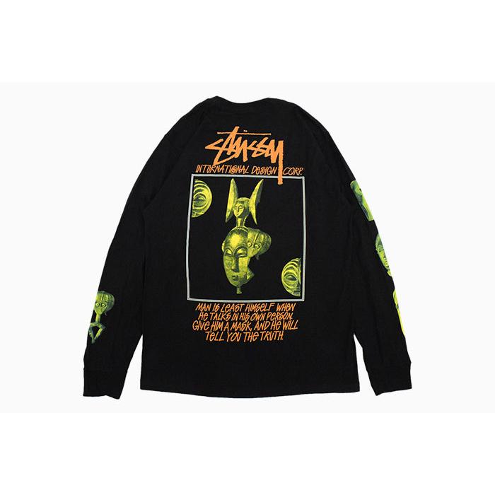 STUSSY ステューシー Tシャツ 長袖 メンズ & レディース Masked STUSSY ステューシー Tシャツ 長袖 メンズ & レディース Masked