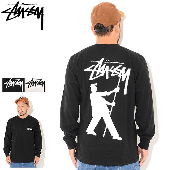 STUSSY（ステューシー） Tシャツ 長袖 メンズ Painter Pigment Dyed