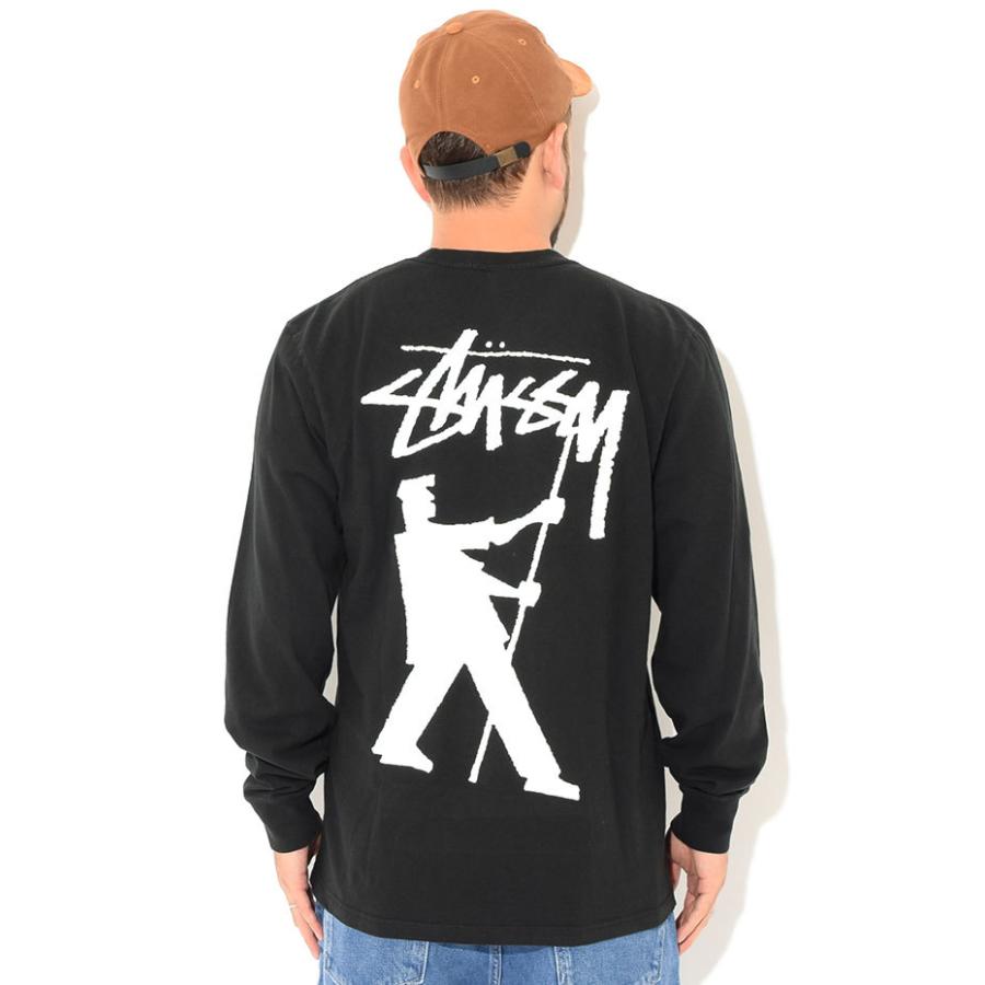 STUSSY（ステューシー） Tシャツ 長袖 メンズ Painter Pigment Dyed