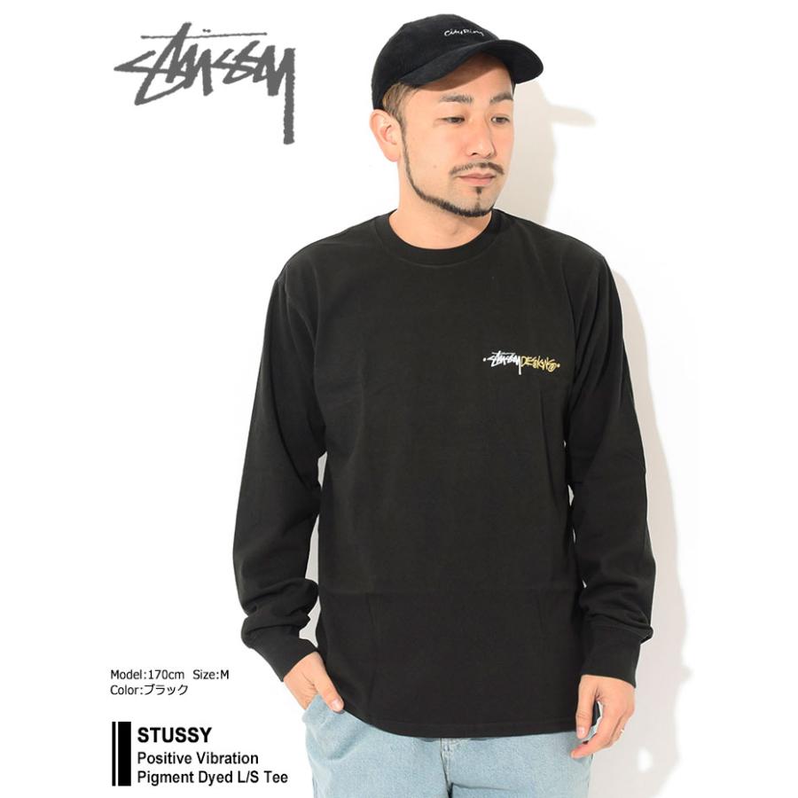 STUSSY（ステューシー） ロンT Tシャツ 長袖 メンズ Positive 