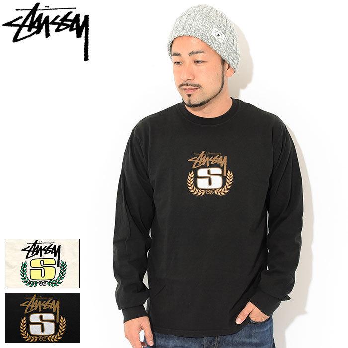 STUSSY（ステューシー） ロンT Tシャツ 長袖 メンズ S Wreath Pigment