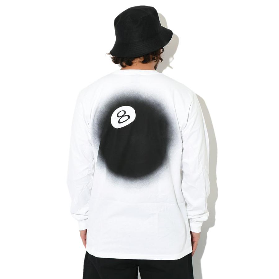 stussy 8ボール ロンtee 希少】stussy ステューシー 8ボール センターロゴ ロンT - メルカリ
