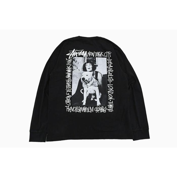 STUSSY ステューシー ロンT Tシャツ 長袖 メンズ How Were Livin