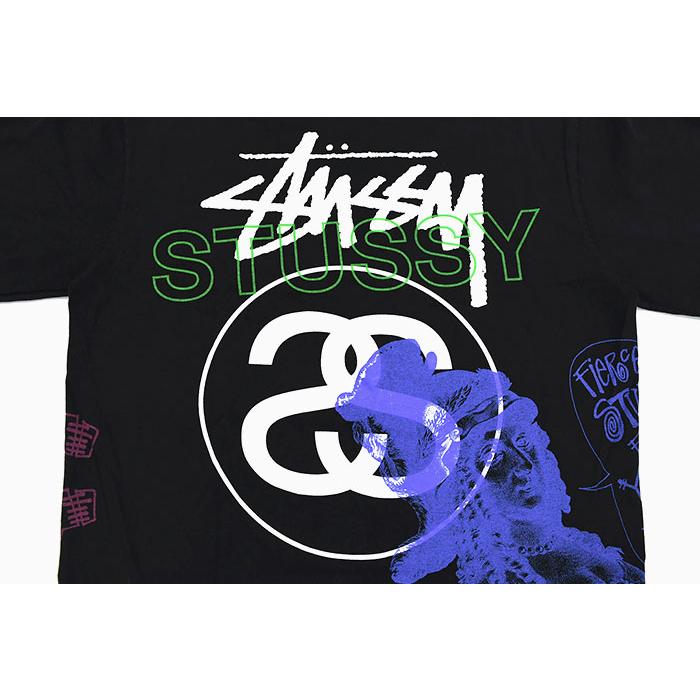 STUSSY ステューシー ロンT Tシャツ 長袖 メンズ Test Strike