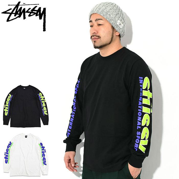 ステューシー ロンT Tシャツ 長袖 STUSSY メンズ International Sport ( stussy tee T-SHIRTS  カットソー トップス 男性用 1994979 USAモデル 正規 ) : stu-1994979 : ice field - 通販 -