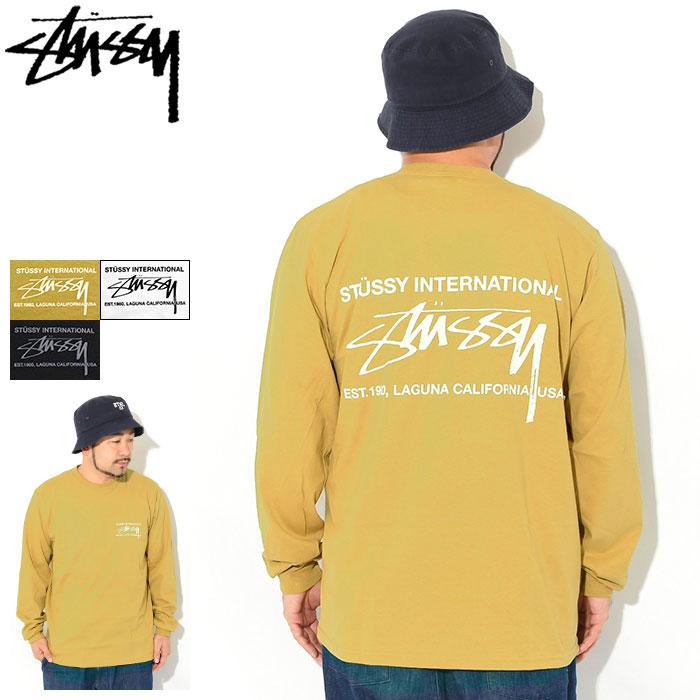 ステューシー STUSSY ロンT Tシャツ 長袖 メンズL STUSSY（ステューシー） ロンT Tシャツ 長袖 メンズ Smooth INT