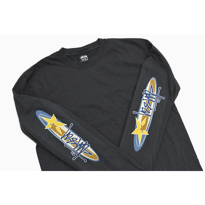 STUSSY（ステューシー） ロンT Tシャツ 長袖 メンズ Two Star Pigment