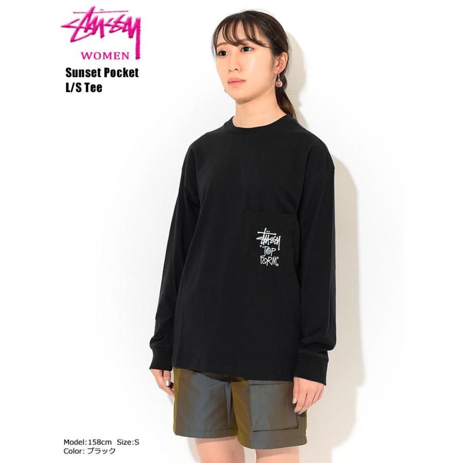 ステューシーウィメン ステューシー Tシャツ 長袖 STUSSY レディース