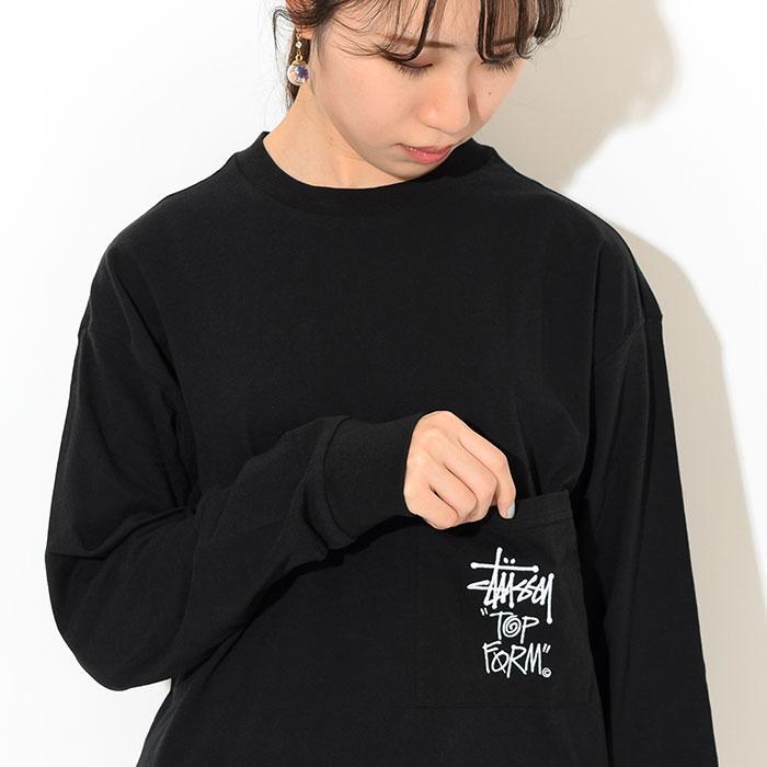 ステューシーウィメン ステューシー Tシャツ 長袖 STUSSY レディース