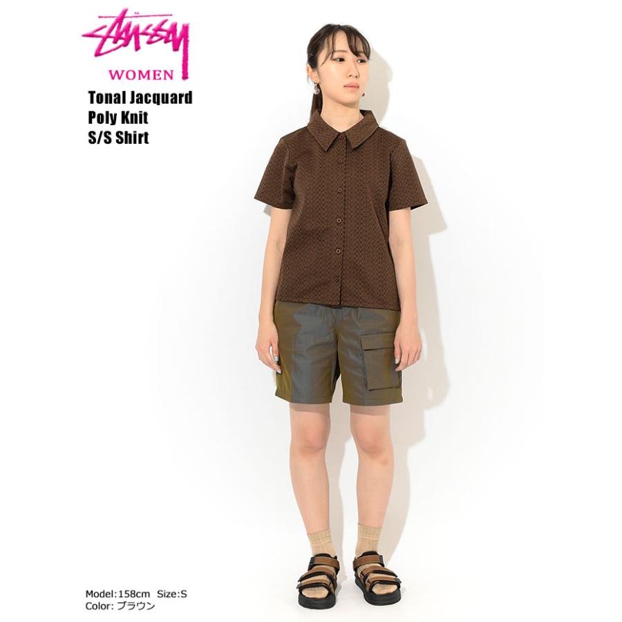 ステューシーウィメン ステューシー シャツ 半袖 STUSSY レディース