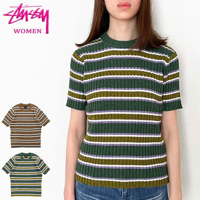 ステューシーウィメン ステューシー セーター 半袖 STUSSY ステューシーウィメン ステューシー セーター 半袖 STUSSY
