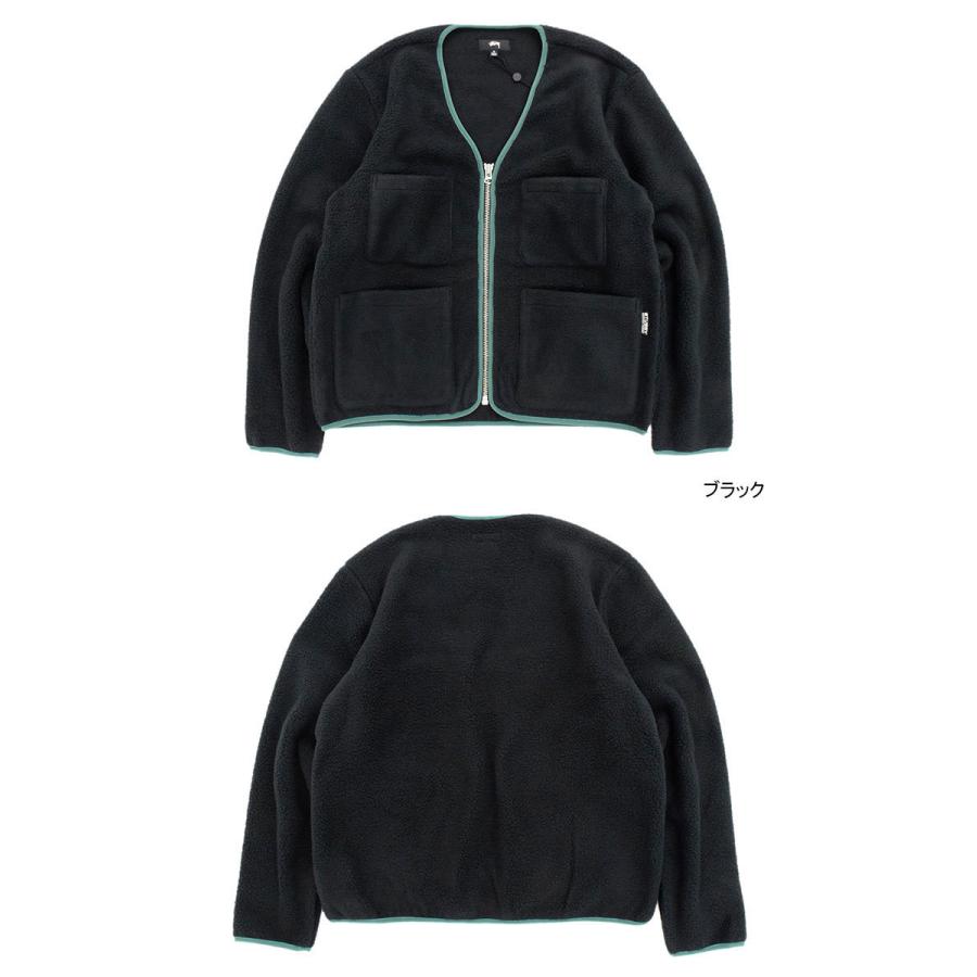 ステューシー ジャケット STUSSY メンズ & レディース Polar Fleece 