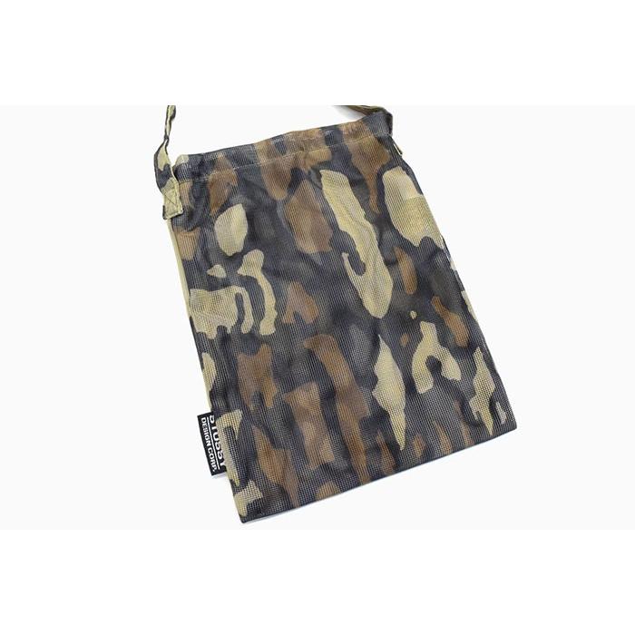 ステューシー ショルダーバッグ STUSSY レディース WOMEN Tree Bark Mesh Pouch ( stussy bag サコ