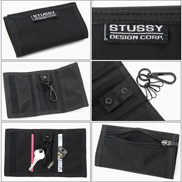 ステューシー キーケース STUSSY レディース WOMEN Cruzer (stussy key wallet ウォレット 財布 WOMENS  女性用 236000 USAモデル 正規)