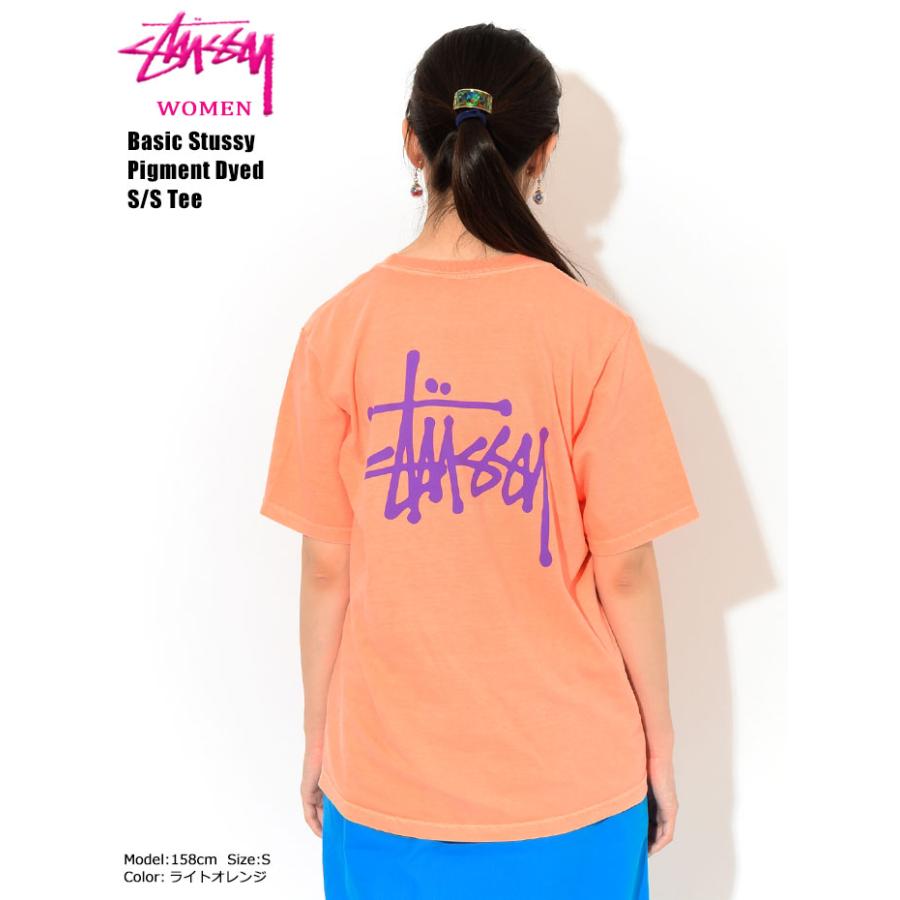 stussy woman Ｔシャツ　ピンク　Sサイズ stussy woman TシャツピンクSサイズ