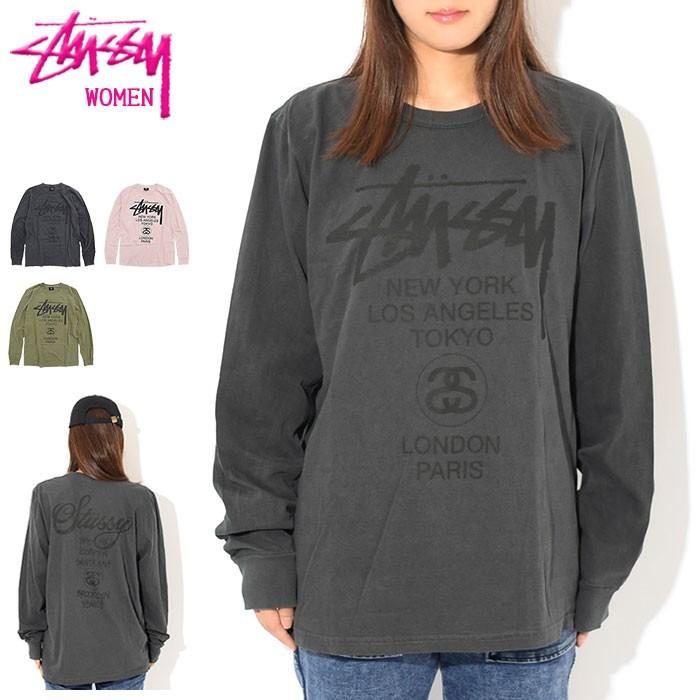 ステューシーウィメン ステューシー Tシャツ 長袖 STUSSY