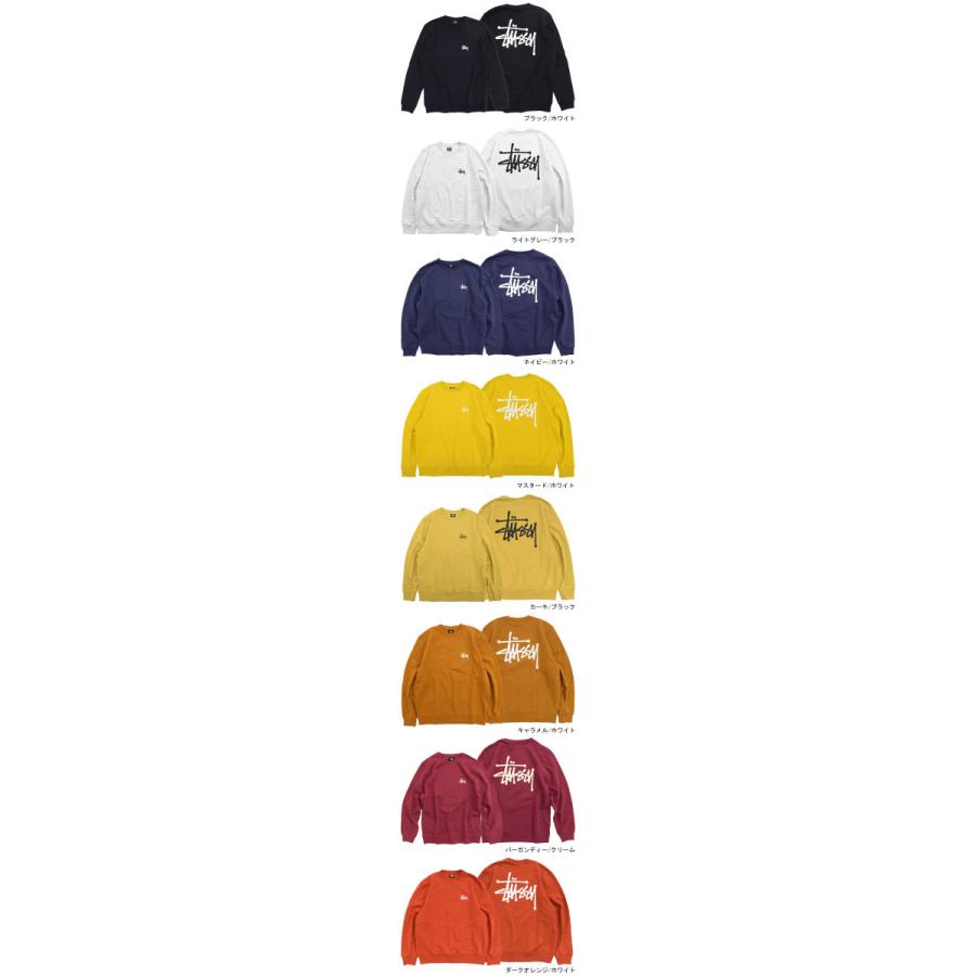 STUSSY ステューシー トレーナー メンズ Basic Stussy ( sweat STUSSY ステューシー トレーナー メンズ Basic Stussy ( sweat