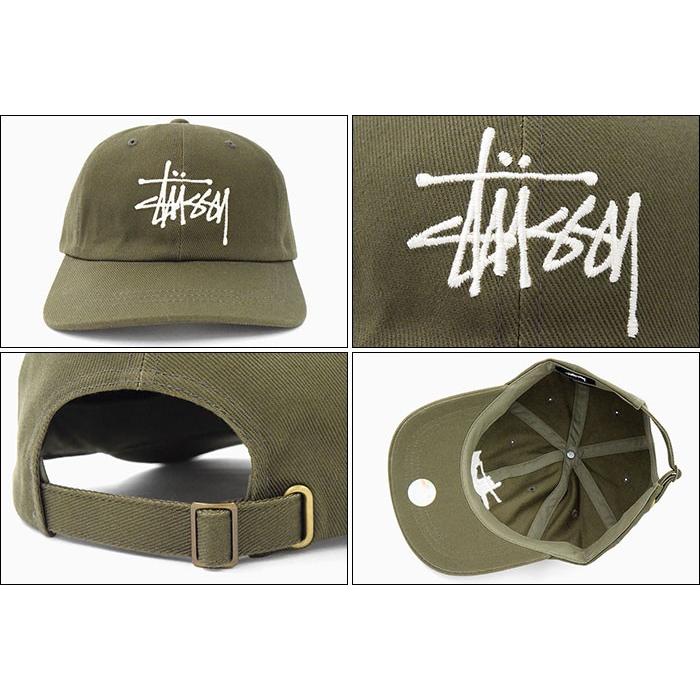 STUSSY（ステューシー） キャップ 帽子 STUSSY Big Logo Low Pro Cap
