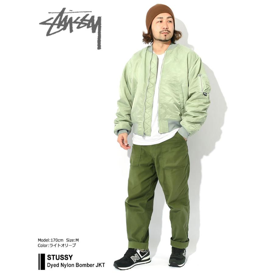 STUSSY ステューシー ジャケット メンズ Dyed Nylon Bomber STUSSY ステューシー ジャケット メンズ Dyed Nylon Bomber