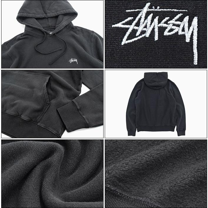 ステューシー パーカー プルオーバー STUSSY メンズ Stock Logo ( Pullover Hoodie スウェット トップス 118417 118364 USAモデル 正規 )｜icefield｜08