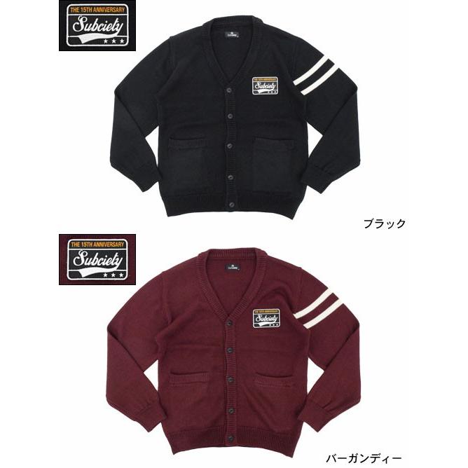 Subciety（サブサエティ） カーディガン メンズ エンブレム(subciety 