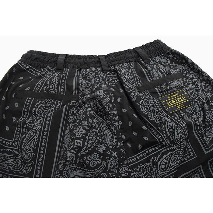 Subciety（サブサエティ） ハーフパンツ メンズ ペイズリー コーチ
