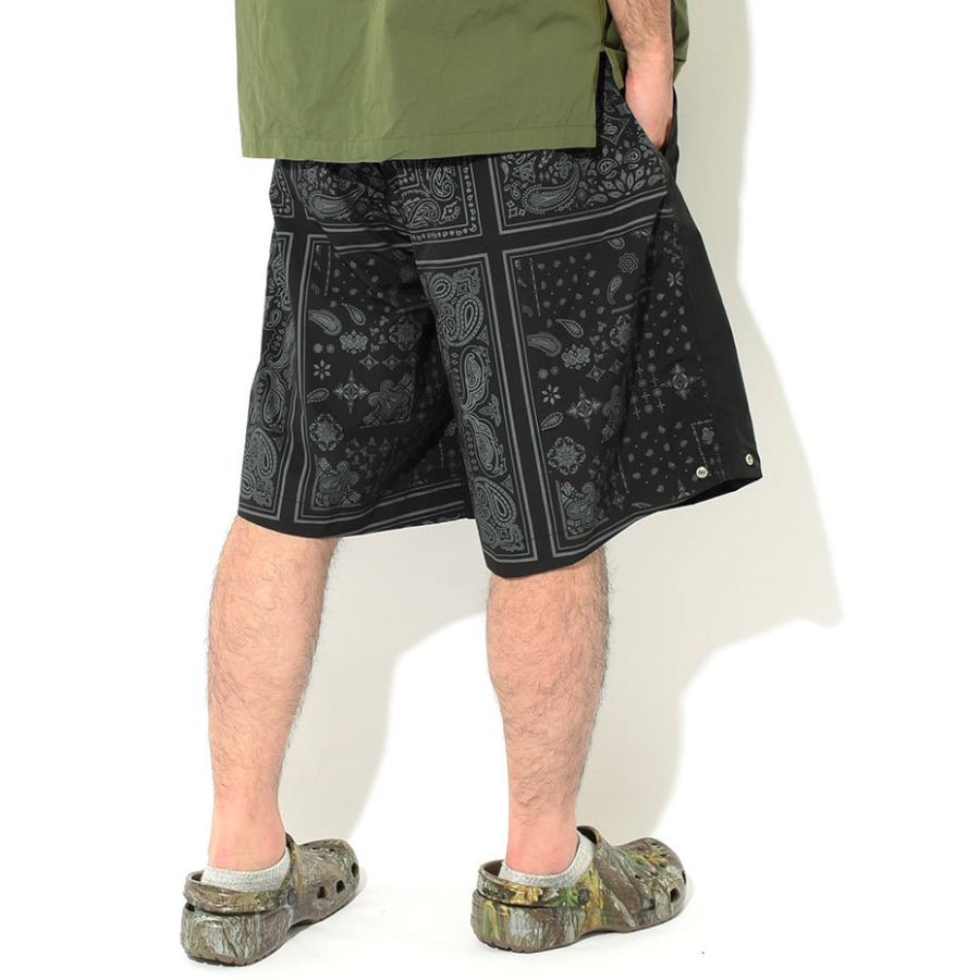 Subciety（サブサエティ） ハーフパンツ メンズ ペイズリー コーチ