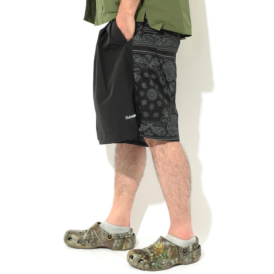 Subciety（サブサエティ） ハーフパンツ メンズ ペイズリー コーチ
